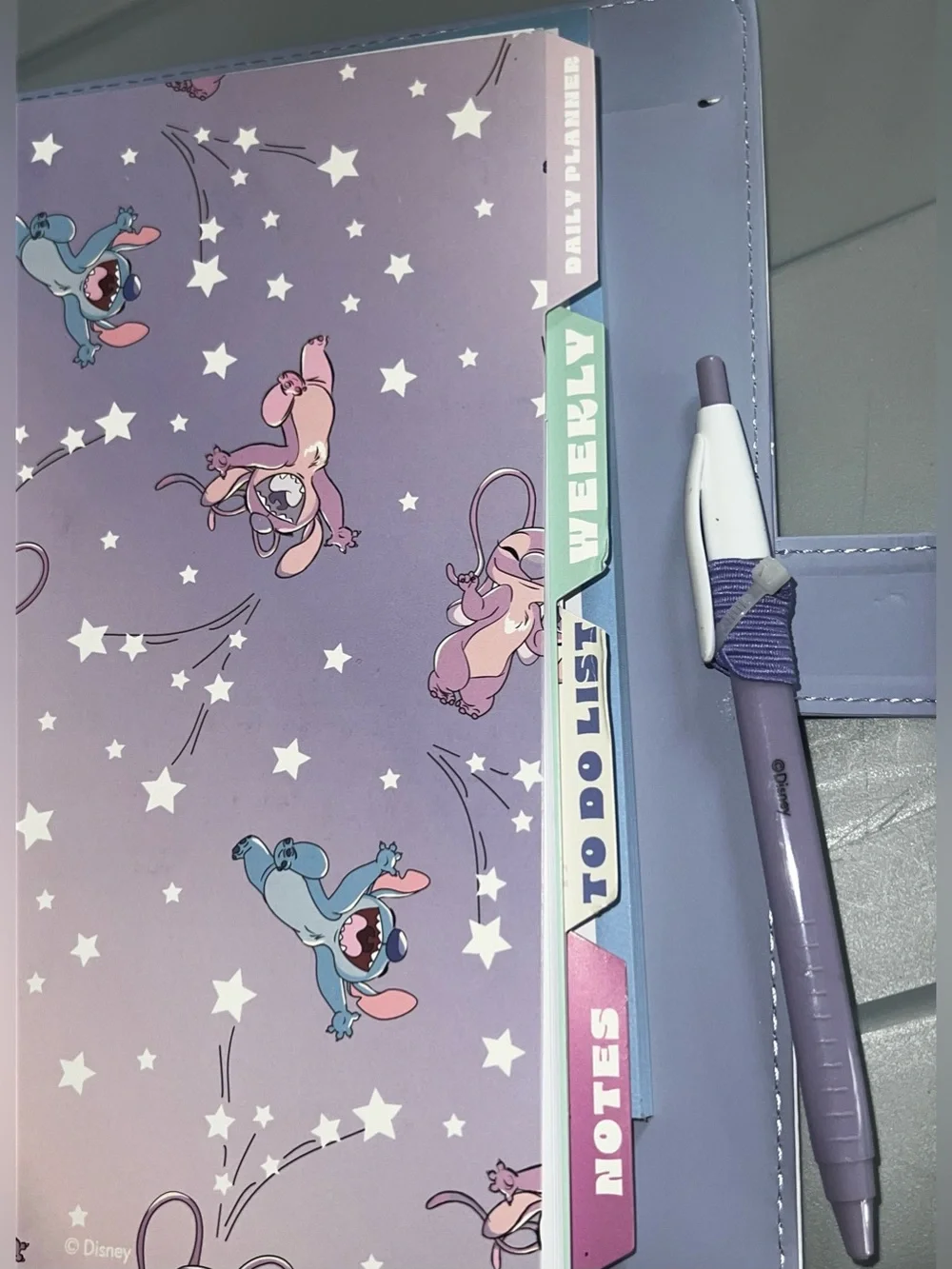Brand New! Disney Stitch Journal / Planner Featuring Angel - 96 Pages - NEW